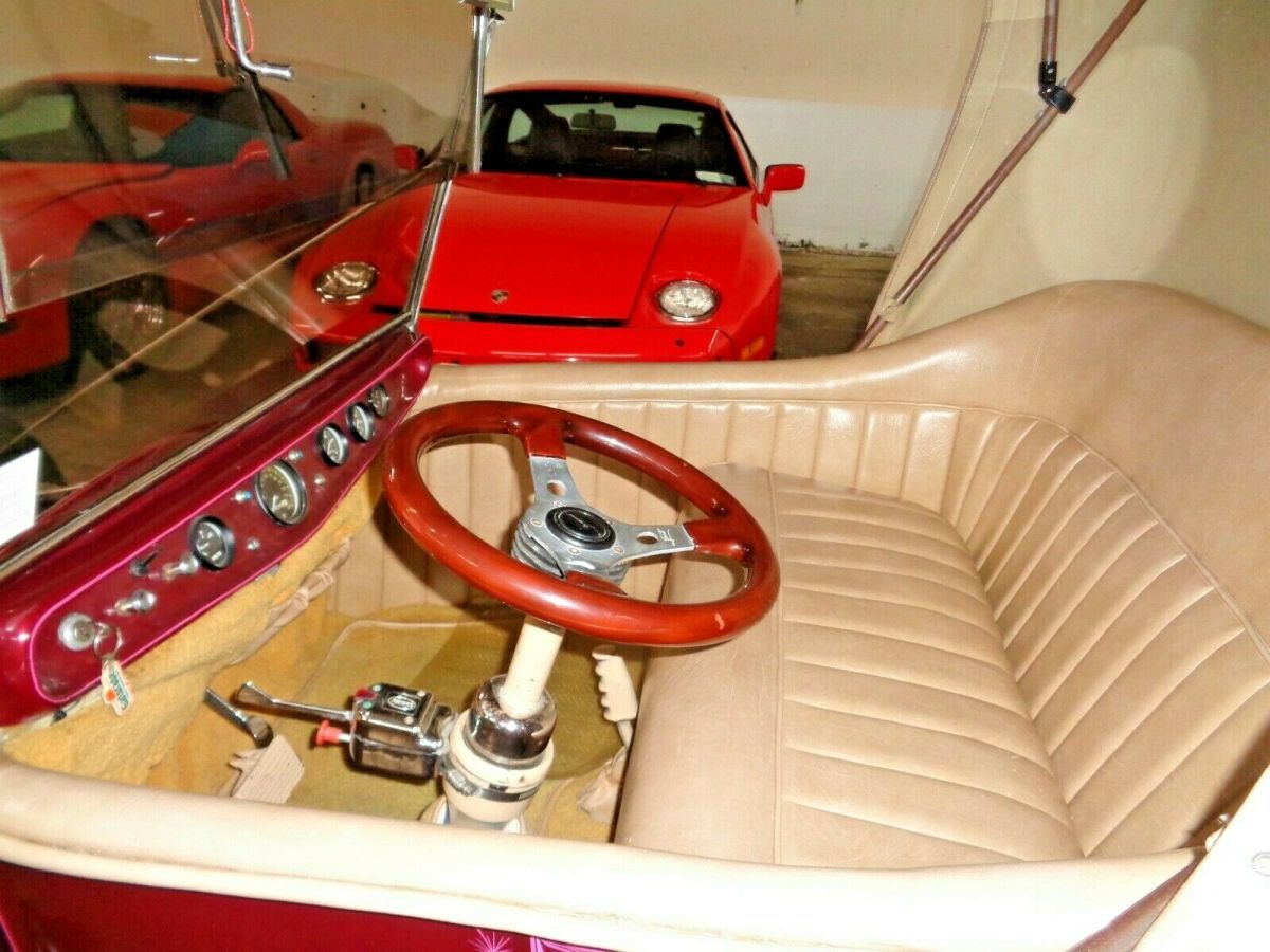 1972 Burgundy Ford Other T-BUCKET