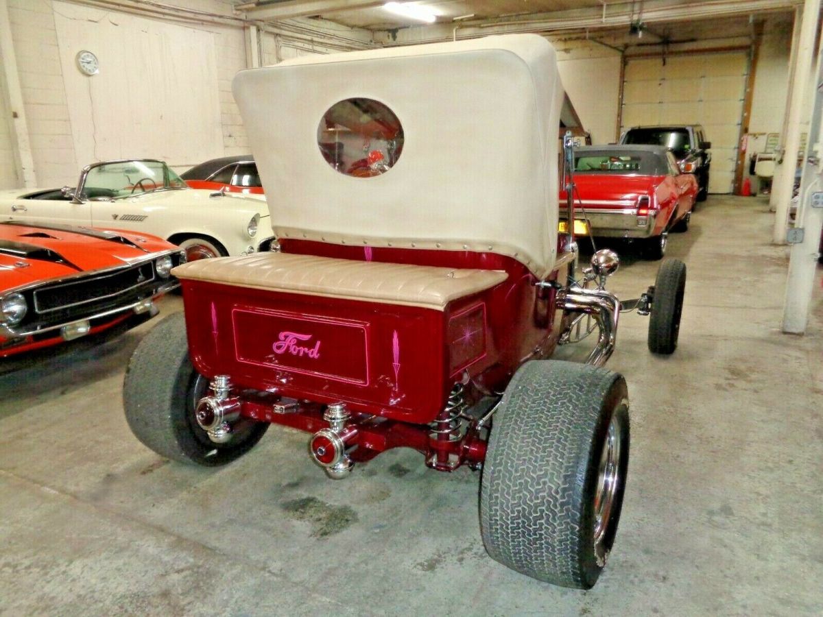 1972 Burgundy Ford Other T-BUCKET