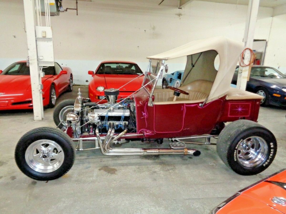 1972 Burgundy Ford Other T-BUCKET