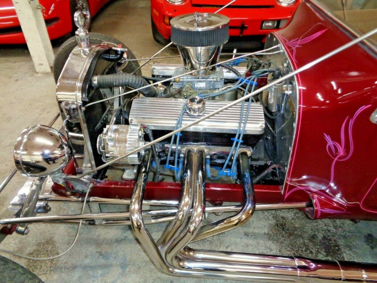 1972 Burgundy Ford Other T-BUCKET