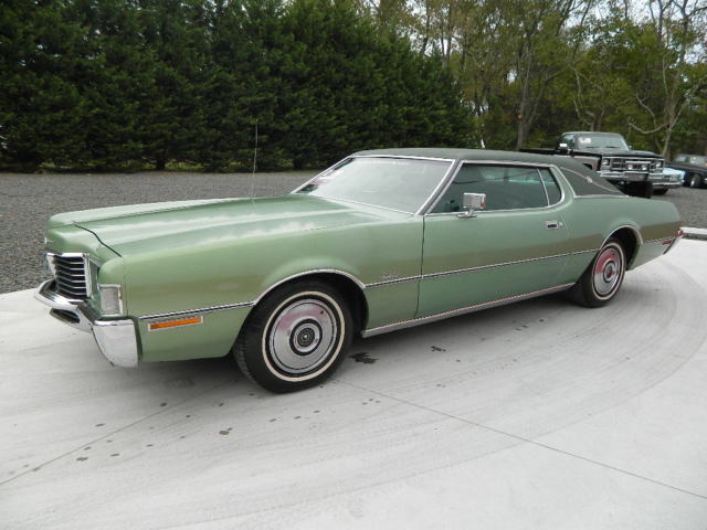 1972 Green Ford Thunderbird Coupe
