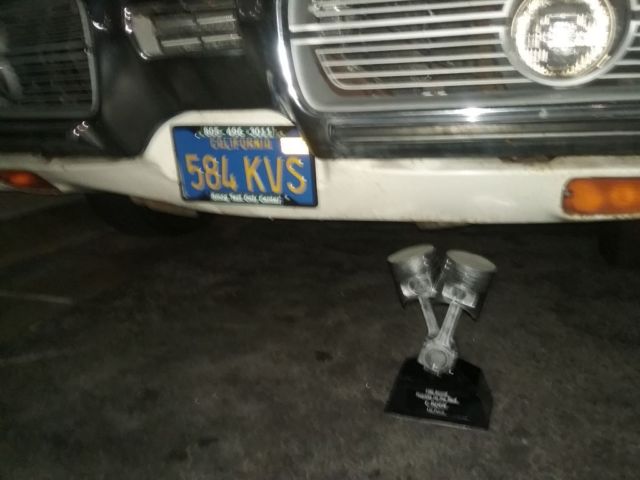 1972 White Plymouth Fury Wagon