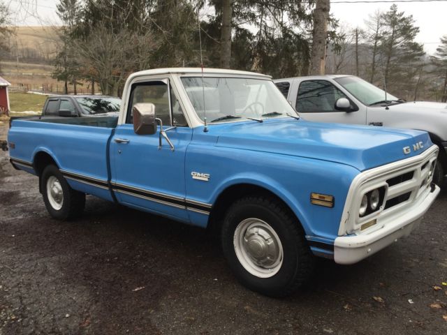 1972 Blue GMC Sierra 2500 Standard Cab Pickup