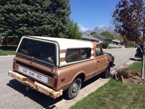 1972 Brown Orginal GMC Sierra 1500 Shortbed