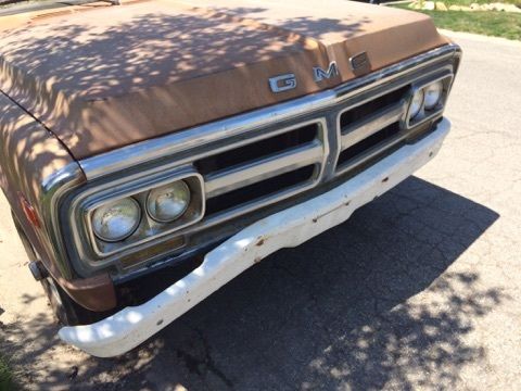1972 Brown Orginal GMC Sierra 1500 Shortbed