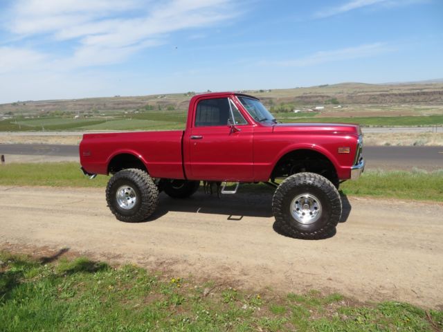 1972 Red GMC Sierra 1500 Standard Cab Pickup