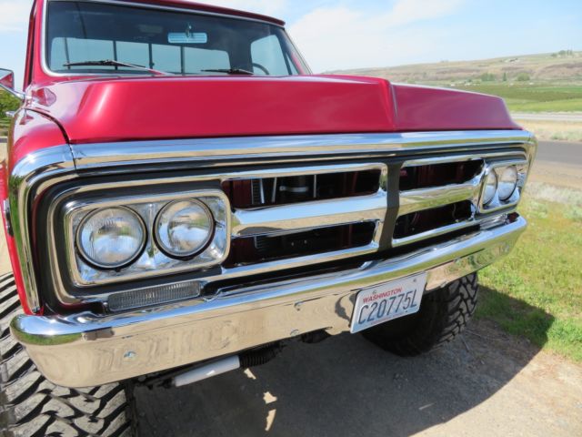 1972 Red GMC Sierra 1500 Standard Cab Pickup
