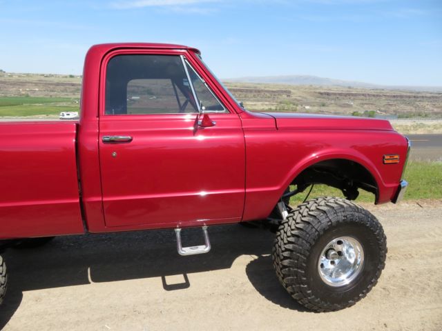 1972 Red GMC Sierra 1500 Standard Cab Pickup