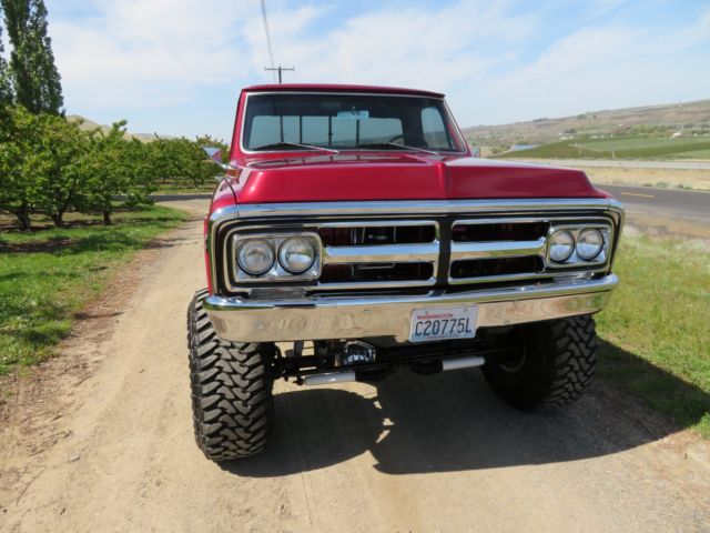1972 Red GMC Sierra 1500 Standard Cab Pickup