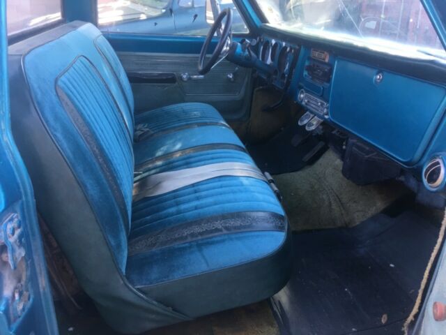 1972 Blue Chevrolet C-10 Standard Cab Pickup