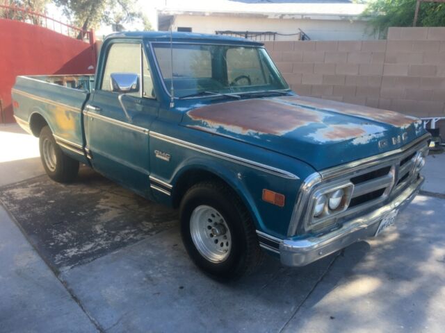 1972 Blue Chevrolet C-10 Standard Cab Pickup