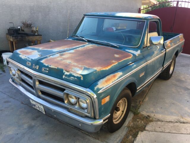 1972 Blue Chevrolet C-10 Standard Cab Pickup