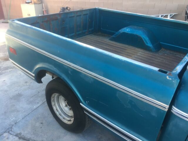 1972 Blue Chevrolet C-10 Standard Cab Pickup