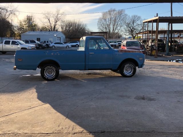 1972 Blue Chevrolet C-10 Pickup