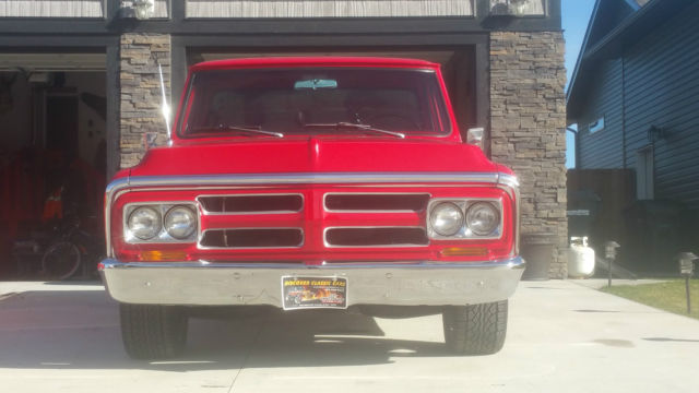 1972 Red GMC Sierra 1500 Standard Cab Pickup