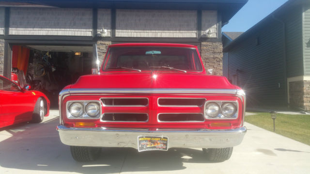 1972 Red GMC Sierra 1500 Standard Cab Pickup