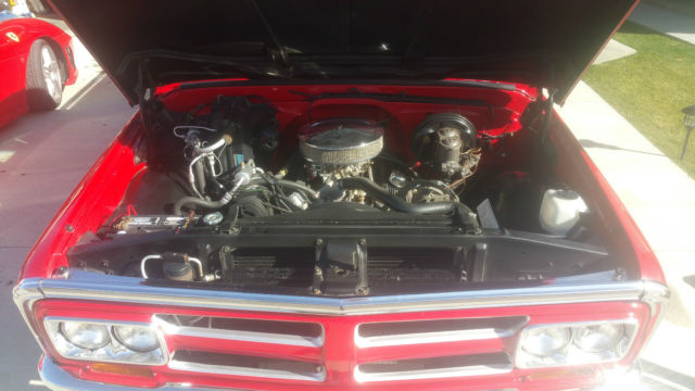 1972 Red GMC Sierra 1500 Standard Cab Pickup