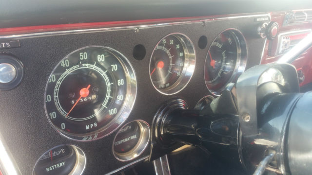 1972 Red GMC Sierra 1500 Standard Cab Pickup