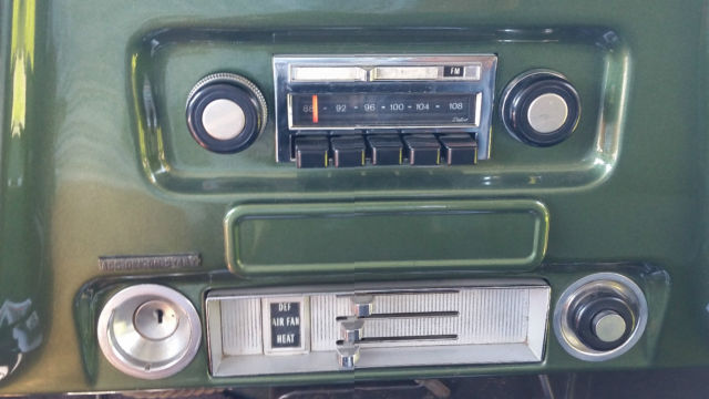 1972 Original Dark Olive Green Metallic Base/Clear Coat GMC Jimmy Convertible