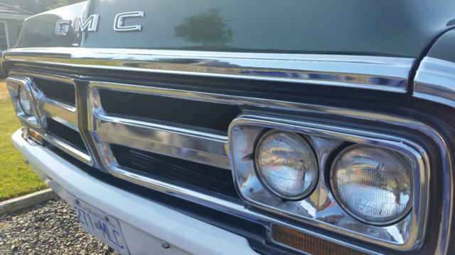 1972 Original Dark Olive Green Metallic Base/Clear Coat GMC Jimmy Convertible