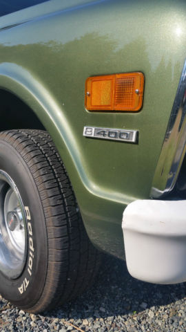 1972 Original Dark Olive Green Metallic Base/Clear Coat GMC Jimmy Convertible