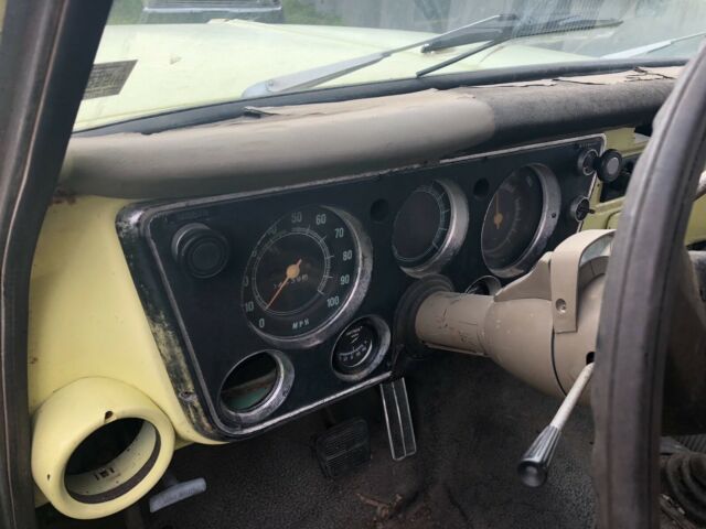 1972 Yellow Chevrolet Nova SUV