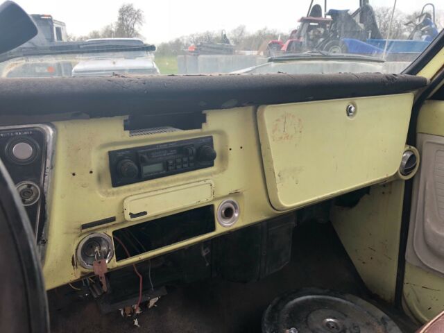 1972 Yellow Chevrolet Nova SUV