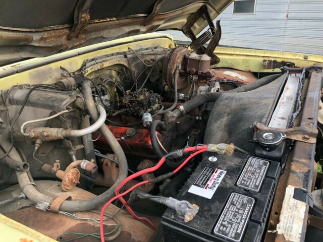 1972 Yellow Chevrolet Nova SUV