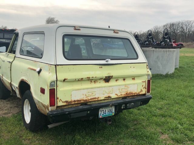 1972 Yellow Chevrolet Nova SUV