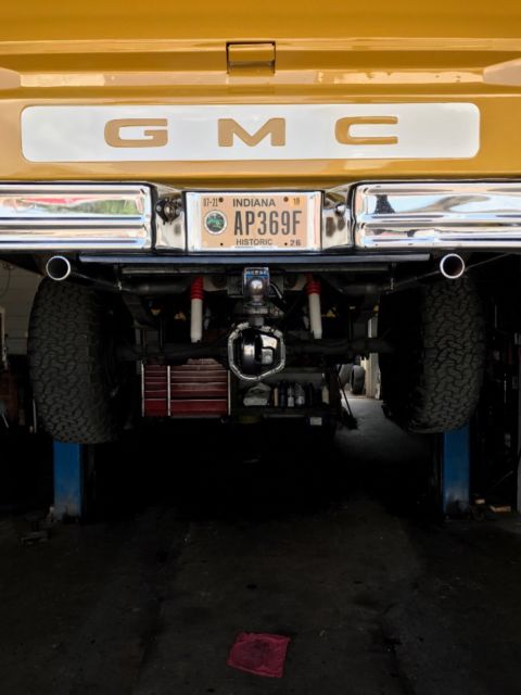 1972 Yellow GMC K20 Standard Cab Pickup