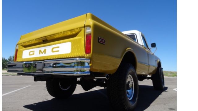 1972 Yellow GMC K20 Standard Cab Pickup