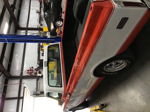 1972 Orange GMC Sierra 1500 Standard Cab Pickup