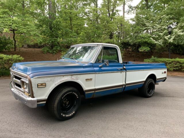 1972 Blue GMC Sierra 1500 Standard Cab Pickup