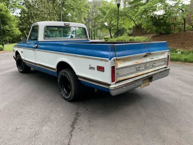 1972 Blue GMC Sierra 1500 Standard Cab Pickup
