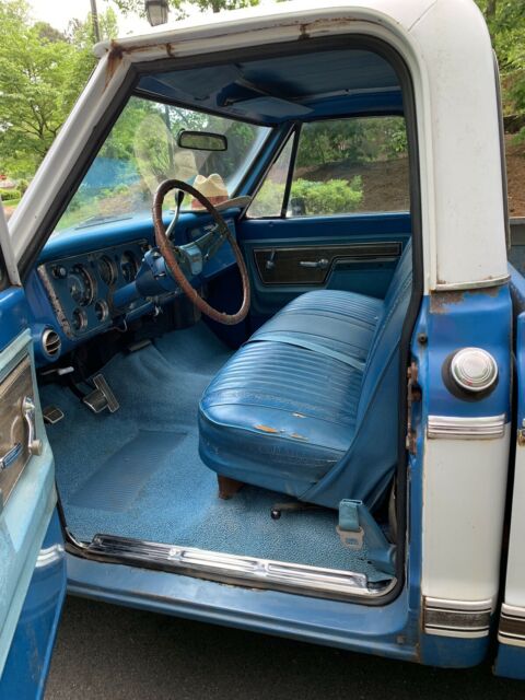 1972 Blue GMC Sierra 1500 Standard Cab Pickup