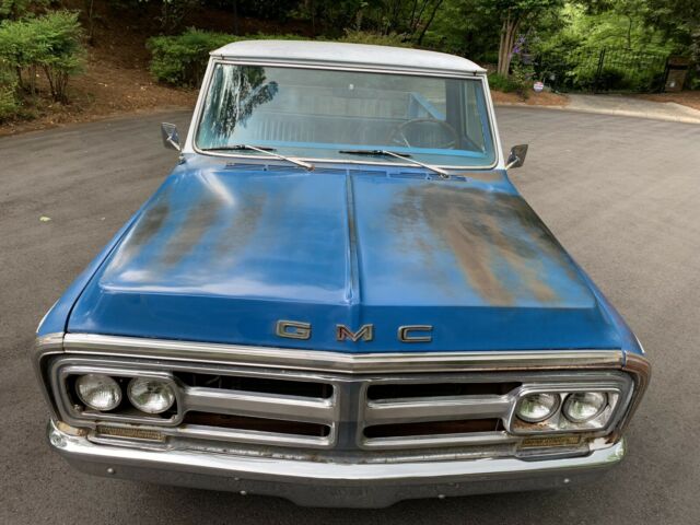 1972 Blue GMC Sierra 1500 Standard Cab Pickup