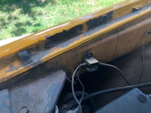 1972 yellow and white GMC C15 Standard Cab Pickup