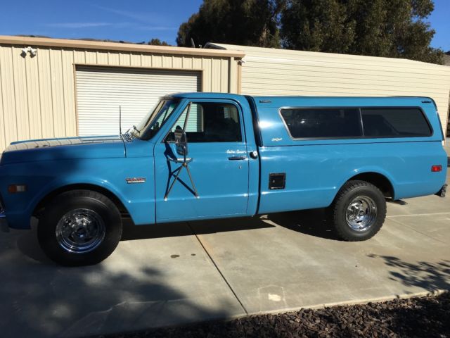 1972 Blue GMC 2500 Series Standard Cab Pickup