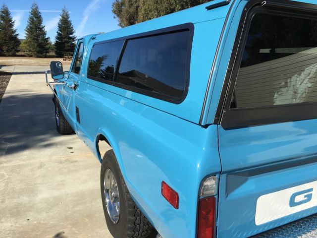 1972 Blue GMC 2500 Series Standard Cab Pickup