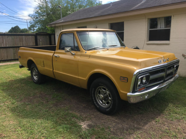 1972 Yellow Chevrolet C-10