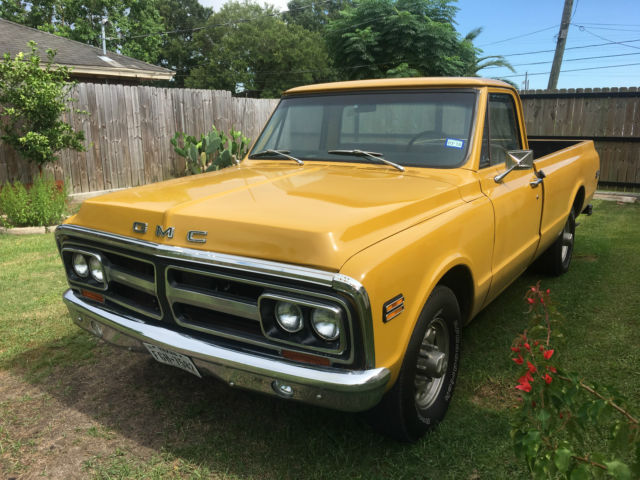 1972 Yellow Chevrolet C-10