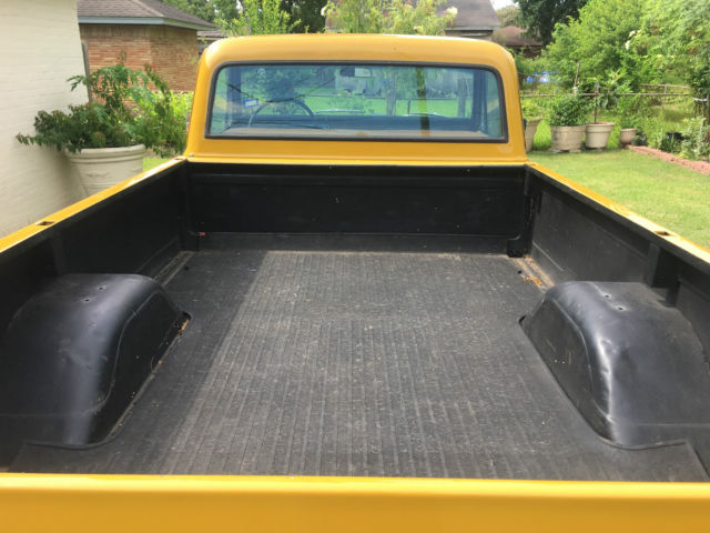 1972 Yellow Chevrolet C-10