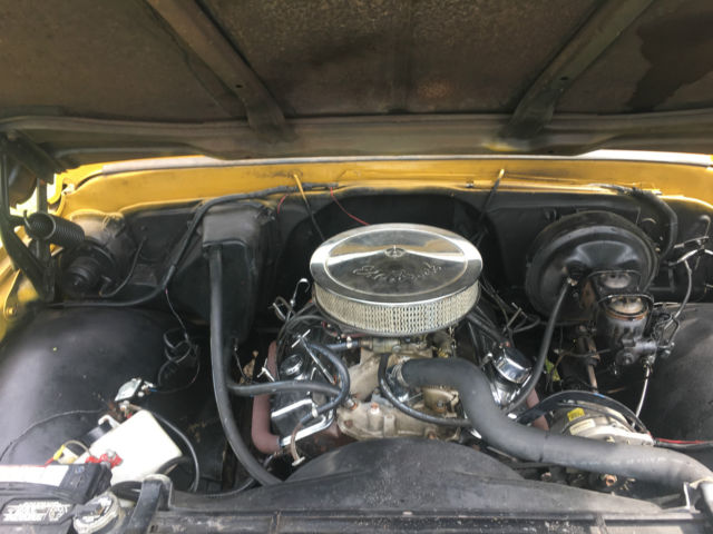 1972 Yellow Chevrolet C-10
