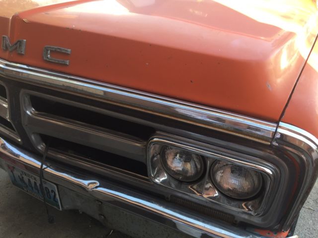 1972 Red GMC 1500 Standard Cab Pickup