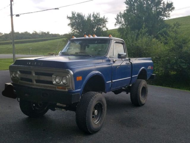 1972 Blue Chevrolet Other Pickups Standard Cab Pickup