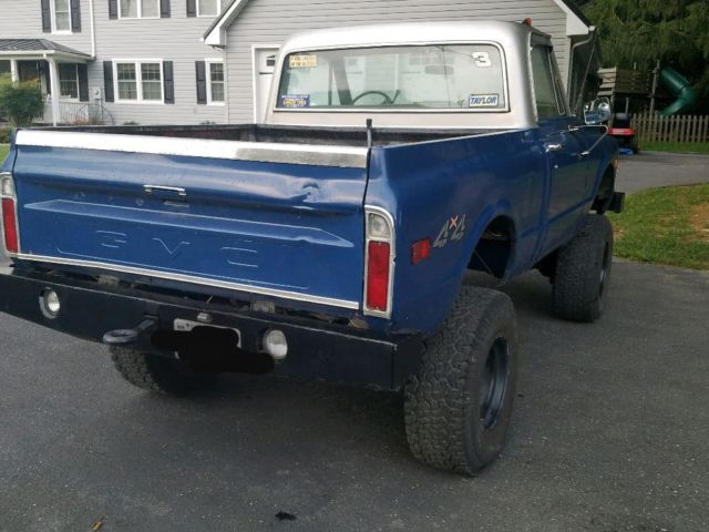 1972 Blue Chevrolet Other Pickups Standard Cab Pickup