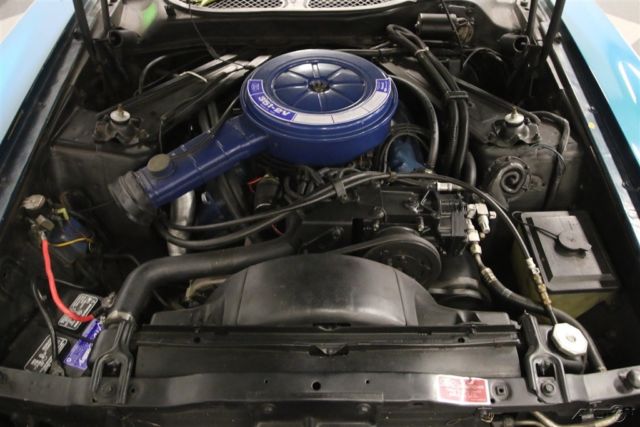 1972 Teal Ford Mustang