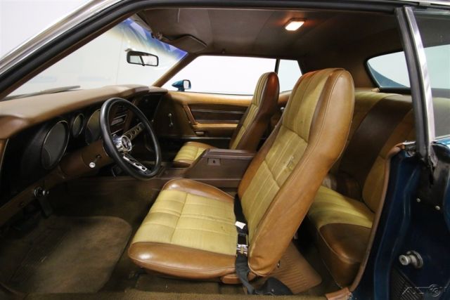 1972 Teal Ford Mustang