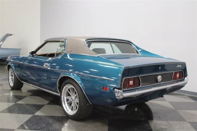 1972 Teal Ford Mustang