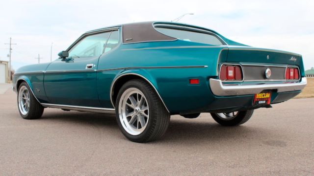 1972 Green Ford Mustang
